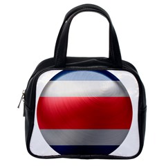 Costa Rica Flag Country Symbol Classic Handbag (one Side) by Sapixe