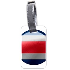 Costa Rica Flag Country Symbol Luggage Tag (two Sides)