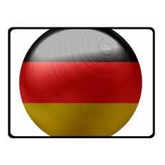 Germany Flag Europe Country Double Sided Fleece Blanket (small)  by Sapixe