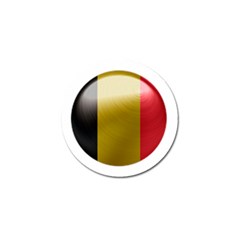 Belgium Flag Country Europe Golf Ball Marker by Sapixe