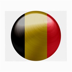 Belgium Flag Country Europe Small Glasses Cloth by Sapixe