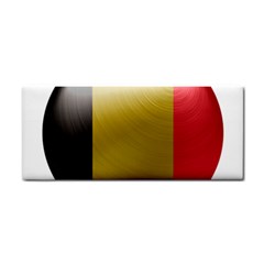 Belgium Flag Country Europe Hand Towel by Sapixe