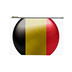 Belgium Flag Country Europe Cosmetic Bag (large)