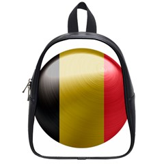 Belgium Flag Country Europe School Bag (small) by Sapixe