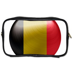 Belgium Flag Country Europe Toiletries Bag (two Sides) by Sapixe