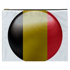 Belgium Flag Country Europe Cosmetic Bag (xxxl) by Sapixe