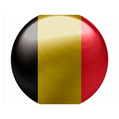 Belgium Flag Country Europe Double Sided Flano Blanket (medium)  by Sapixe