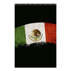 Flag Mexico Country National Shower Curtain 48  X 72  (small)  by Sapixe