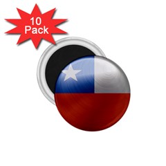 Chile Flag Country Chilean 1 75  Magnets (10 Pack)  by Sapixe