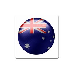 Australia Flag Country National Square Magnet by Sapixe