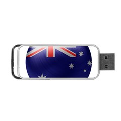 Australia Flag Country National Portable Usb Flash (one Side) by Sapixe