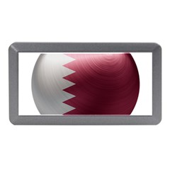 Qatar Flag Country Nation National Memory Card Reader (mini) by Sapixe