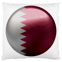 Qatar Flag Country Nation National Large Cushion Case (two Sides)