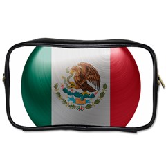 Mexico Flag Country National Toiletries Bag (one Side)