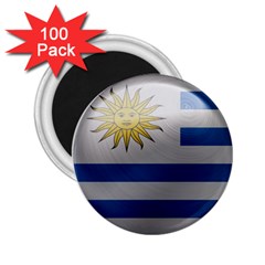Uruguay Flag Country Symbol Nation 2 25  Magnets (100 Pack) 