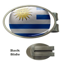 Uruguay Flag Country Symbol Nation Money Clips (oval) 