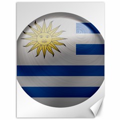 Uruguay Flag Country Symbol Nation Canvas 36  X 48  by Sapixe