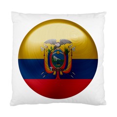 Ecuador Flag Ecuadorian Country Standard Cushion Case (two Sides) by Sapixe