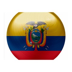 Ecuador Flag Ecuadorian Country Double Sided Flano Blanket (mini)  by Sapixe