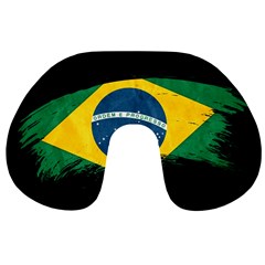 Flag Brazil Country Symbol Travel Neck Pillow