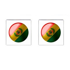 Bolivia Flag Country National Cufflinks (square)