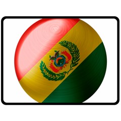 Bolivia Flag Country National Fleece Blanket (large)  by Sapixe