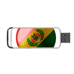 Bolivia Flag Country National Portable Usb Flash (one Side) by Sapixe