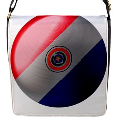 Paraguay Flag Country Nation Flap Closure Messenger Bag (s) by Sapixe