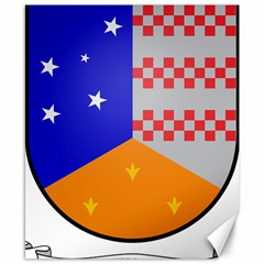 Coat Of Arms Of Magallanes Region, Chile Canvas 8  X 10  by abbeyz71