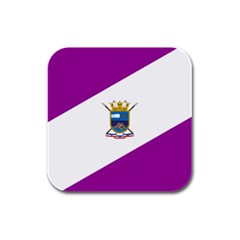 Flag Of Cabo De Hornos Rubber Square Coaster (4 Pack)  by abbeyz71