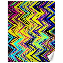 Mycolorfulchevron Canvas 12  X 16  by designsbyamerianna