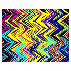 Mycolorfulchevron Double Sided Flano Blanket (medium)  by designsbyamerianna