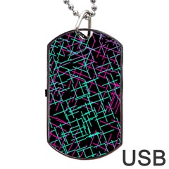 1980chaos Dog Tag Usb Flash (two Sides)