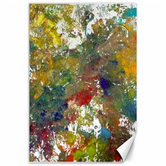 Original Abstract Art Canvas 24  X 36  by scharamo