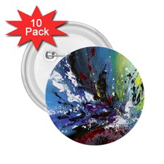 Original Abstract Art 2 25  Buttons (10 Pack) 