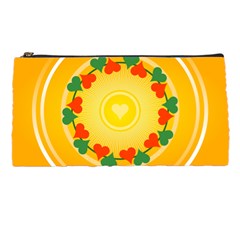 Mandala Floral Round Circles Pencil Cases