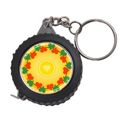 Mandala Floral Round Circles Measuring Tape