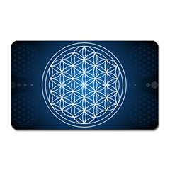 Mandala Flower Of Life Magnet (rectangular) by Pakrebo