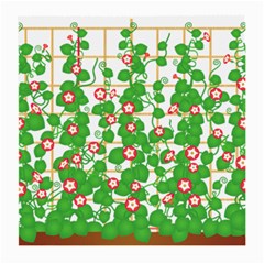 Flowering Vine Vine Ivy Flowers Medium Glasses Cloth (2 Sides)