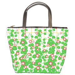 Flowering Vine Vine Ivy Flowers Bucket Bag