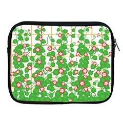 Flowering Vine Vine Ivy Flowers Apple Ipad 2/3/4 Zipper Cases by Pakrebo