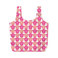 Sakura Flower Pattern Full Print Recycle Bag (m) by Pakrebo