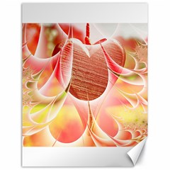 Background Floral Pattern Structure Canvas 18  X 24  by Pakrebo