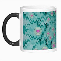 Lotus  Bloom Lagoon Of Soft Warm Clear Peaceful Water Morph Mugs by pepitasart