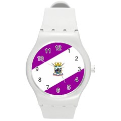 Flag Of Cabo De Hornos Round Plastic Sport Watch (m) by abbeyz71