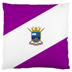 Flag Of Cabo De Hornos Large Cushion Case (one Side) by abbeyz71