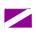 Flag of Puerto Williams Cosmetic Bag (Large) Back