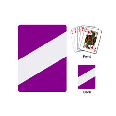 Flag Of Puerto Williams Playing Cards Single Design (mini) by abbeyz71