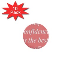 Self confidence  1  Mini Buttons (10 pack) 