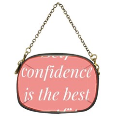 Self Confidence  Chain Purse (one Side) by Abigailbarryart